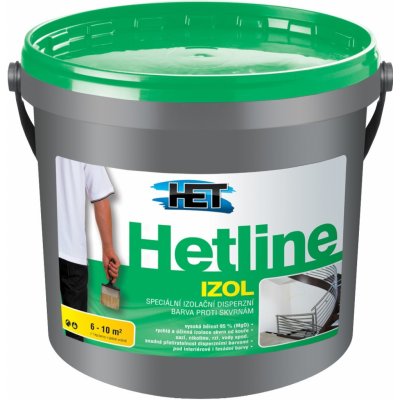 Het HETLINE IZOL izolační barva proti skvrnám 7kg – Hledejceny.cz