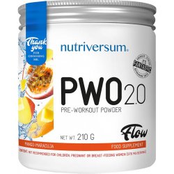 Nutriversum PWO 2.0 Pre-Workout, 210 g