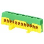 Můstek PE 12-F2 (svorkovnice 12x16mm2), krytý IP20, zeleno-žlutý, 63A, na DIN /2020270 – Hledejceny.cz