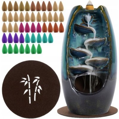 Przydasie keramická vodopád 20 cm + 55 vonných kuželů – Zboží Dáma