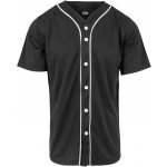 Urban Classics Baseballový síťovaný dres blk/wht šedá – Zboží Dáma