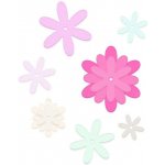 DP Craft vyřezávací šablona květy skládané 6 ks – Sleviste.cz