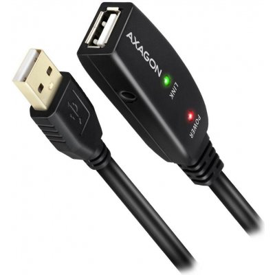 Axagon ADR-207 USB 2.0 A-M -> A-F aktivní prodlužovací / repeater 7.5m – Zboží Živě