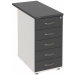 Hobis K 35 C N 80 5 zásuvek léta napříč 80 cm bílá – Hledejceny.cz