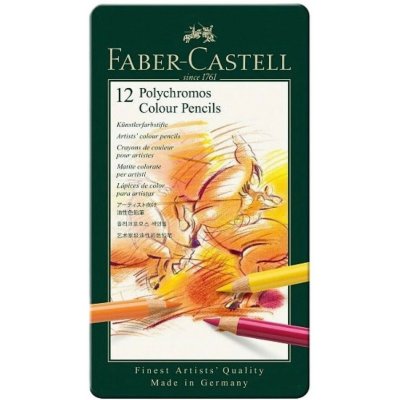 Faber-Castell 110012 Polychromos 12 ks – Zboží Mobilmania