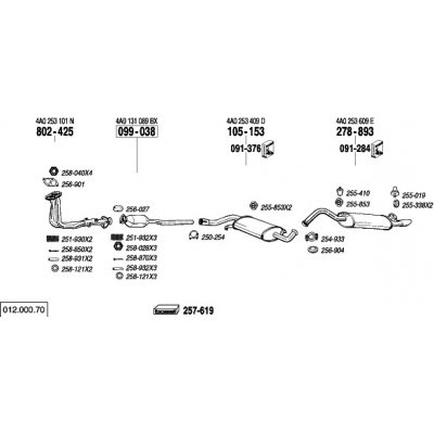 Bosal BS 258-870 – Hledejceny.cz