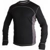 Pánské sportovní tričko Canis CXS tričko COOLDRY funkční dlouhý rukáv pánské černo-šedé 172001881097