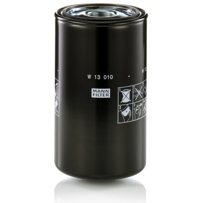 Filtr, pracovní hydraulika MANN-FILTER W 13 010 – Zboží Mobilmania
