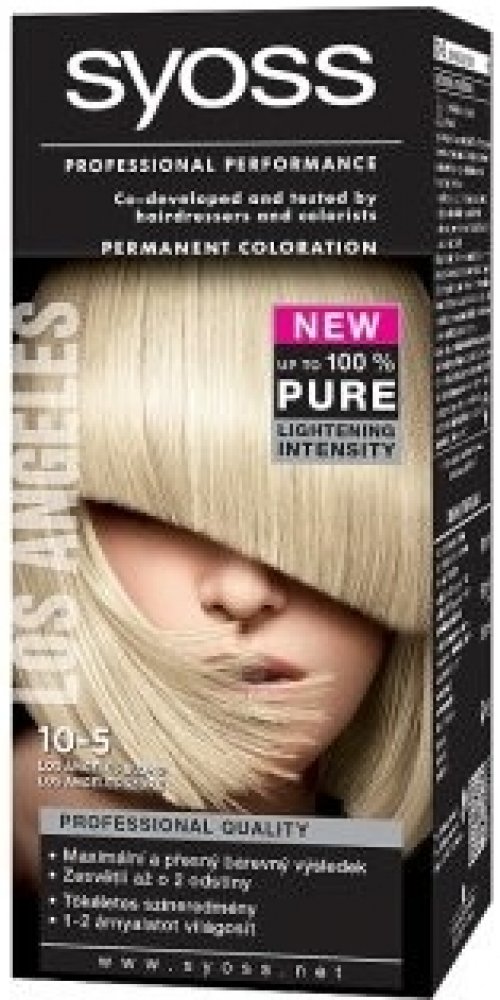 Syoss World Stylists' Selection 10-5 Los Angeles Blond barva na vlasy |  Srovnanicen.cz