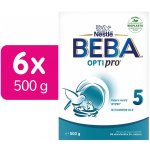 BEBA 5 OPTIPRO 6 x 500 g – Zbozi.Blesk.cz