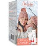 AVENE Cold Cream 3 kusy Cold Cream Krém na ruce 50 ml, Cold cream Krém na obličej i tělo 40 ml, Cold Cream Výživný balzám na rty 4 g Dárkové balení – Hledejceny.cz