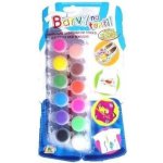 SMT Creatoys Barvy na textil 12 ks štětec – Zboží Dáma