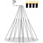 STAR TRADING Světelný řetěz na vánoční stromeček Green vnitřní venkovní zelená barva plast – Zboží Dáma