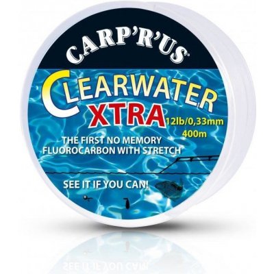 Carp ´R´ Us Clearwater XT Fluorocarbon Mainline 400 m 0,39 mm 16 lbs – Zbozi.Blesk.cz