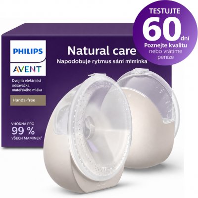 Philips SCF495/11 Avent Dvojitá Elektrická Hands free Nositelná Natural Care – Hledejceny.cz
