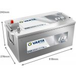 Varta Promotive EFB 12V 240Ah 1200A 740 500 120 | Zboží Auto
