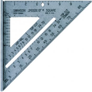 Swanson Speedlite Square 8" (20cm) plast