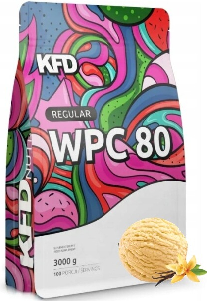 KFD 80% WPC protein 3000 g