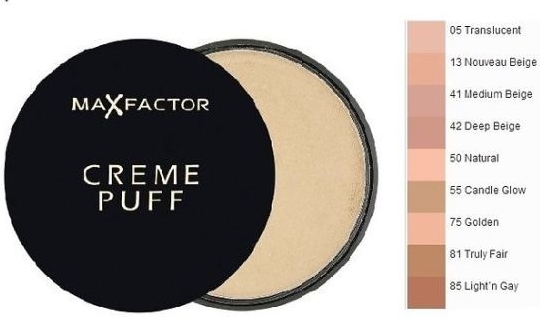 Max Factor Creme Puff make-up & pudr 50 natural 21 g od 164 Kč - Heureka.cz
