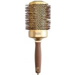 Olivia Garden kartáč Expert Blowout Shine Gold & Brown 65 mm – Zboží Dáma