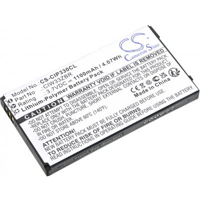 Cameron Sino CS-CIP330CL 3.7V Li-Polymer 1100mAh černá - neoriginální – Zboží Živě
