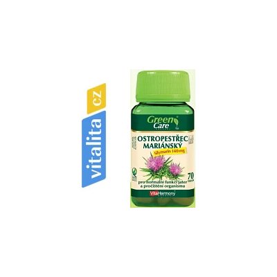 VitaHarmony Ostropestřec Mariánský Silymarin 140 mg 70 kapslí