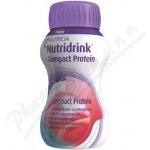 NUTRIDRINK COMPACT PROTEIN S PŘÍCHUTÍ CHLADIVÉHO ČERVENÉHO OVOCE POR SOL 4X125ML – Hledejceny.cz