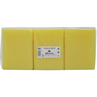 Balhome Houba na nádobí tvarovaná žlutá 3 ks – Zboží Dáma