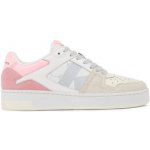 Calvin Klein sneakersy Jeans Basket Cupsole Laceup Mix Lth Wn YW0YW01051 Bright white/Cotton Candy 01U – Hledejceny.cz