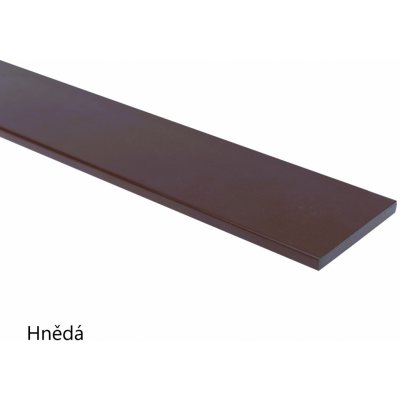 Everwood Plastová plotovka 100x15mm - hnědá, délka 1m – Zboží Mobilmania