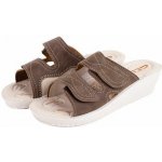 Vlnka dámské gelové nazouváky na hallux Milada hnědá – Hledejceny.cz