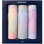 SCANquilt dámské kapesníky VIP 3 ks L77 – Zboží Dáma