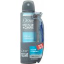 Dove Men+Care Clean Comfort antiperspirant sprej 150 ml + holicí strojek dárková sada