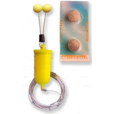 BUBENÍK Číhátka bateriová žlutá 2 ks – Zboží Dáma
