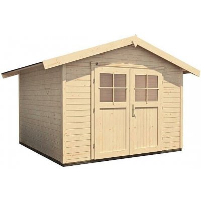 WEKA 122 Dřevěný zahradní domek 380 x 274 x 253 cm – Sleviste.cz