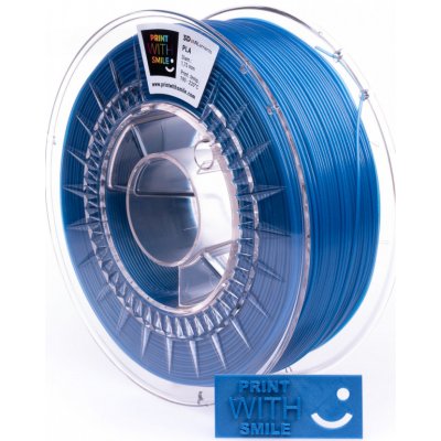Print With Smile PLA – Metallic Blue 1,75 mm; 1 kg – Zboží Živě