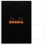 Rhodia Blok N°16 černý A5 čistý – Zboží Dáma