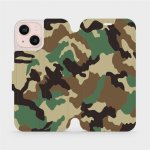 Pouzdro Mobiwear flipové Apple iPhone 13 Mini - V111P Maskáče – Sleviste.cz