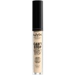 NYX Professional Make-up Can't Stop Won't Stop Tekutý korektor 01 Pale 3,5 ml – Zboží Mobilmania