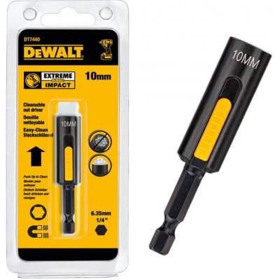 DeWALT DT7440 Čistitelný nástavec na matice pro rázové utahováky 10 x 75mm – Zboží Dáma