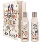 Bohemia Gifts Psí láska sprchový gel 200 ml + šampon na vlasy 200 ml kniha dárková sada – Hledejceny.cz