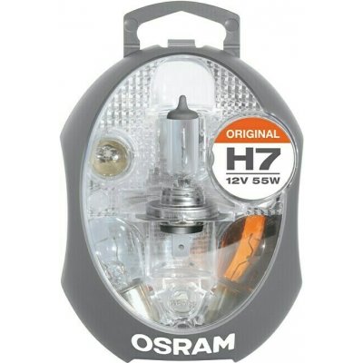 Žárovky a pojistky do auta, H7 12V 55W, sada 9 dílů - OSRAM Eurobox – Sleviste.cz