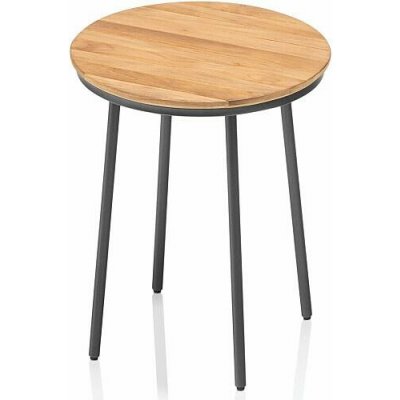 KETTLER TRIBE stolek 40 cm - antracit / teak – Hledejceny.cz