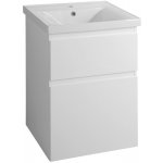 Aqualine ALTAIR umyvadlová skříňka 52x72,5x45cm, bílá AI255 – Zboží Mobilmania