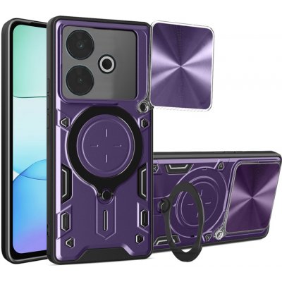 Techsuit CamGuard Pro ochranné Pouzdro pro Xiaomi Redmi 13 / Poco M6 4G - Fialové – Hledejceny.cz