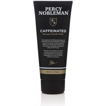 Percy Nobleman kofeinový šampon a Mycí gel 200 ml