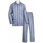 Luiz Karel 49 pánské pyžamo dlouhé propínací sv.modré – Zboží Mobilmania