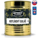 Hotovky z plechovky Kotlíkový guláš 0,8 l – Zboží Dáma Hotovky z plechovky Kotlíkový guláš 0,8 l – Zboží Dáma