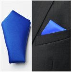 Modrý kapesníček do saka Assante 90643 – Zboží Dáma