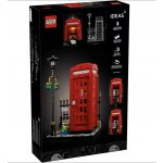 LEGO® Ideas 21347 Červená londýnská telefonní budka – Zboží Mobilmania